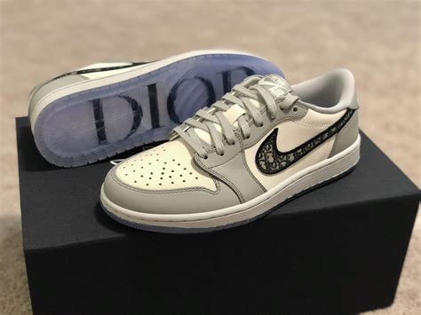 dior aj1 low|Dior low sneakers.